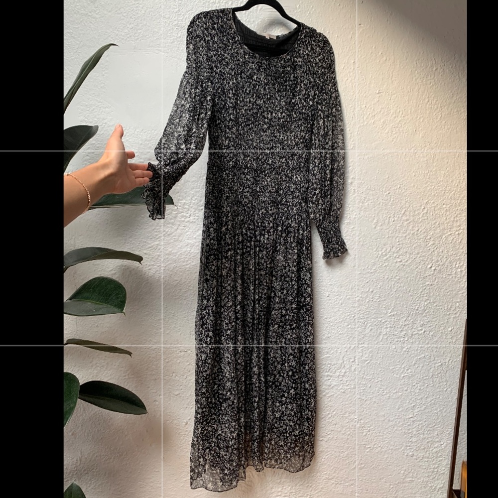 Loveshackfancy star print maxi dress
